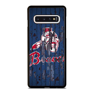 ATLANTA BRAVES RUSTY WOOD Samsung Galaxy S10 Case Cover ATLANTA BRAVES RUSTY WOOD Samsung Galaxy S10 Case Cover