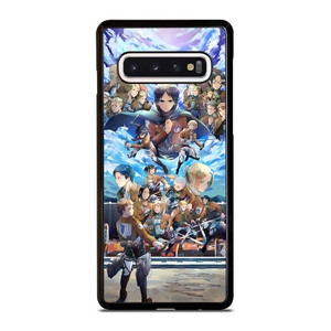 ATTACK ON TITAN ANIME CHARACTER Samsung Galaxy S10 Case Cover ATTACK ON TITAN ANIME CHARACTER Samsung Galaxy S10 Case Cover