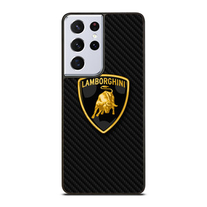 LAMBORGHINI AUTOMOBILI CARBON FIBER Samsung Galaxy S21 Ultra Case Cover