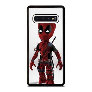 BABY GROOT DEADPOOL Samsung Galaxy S10 Case Cover BABY GROOT DEADPOOL Samsung Galaxy S10 Case Cover