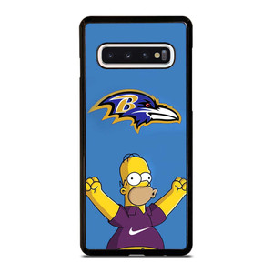 BALTIMORE RAVENS NIKE THE SIMPSONS Samsung Galaxy S10 Case Cover BALTIMORE RAVENS NIKE THE SIMPSONS Samsung Galaxy S10 Case Cover