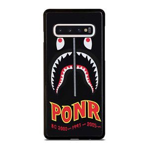 BAPE BATHING APE X PONR Samsung Galaxy S10 Case Cover BAPE BATHING APE X PONR Samsung Galaxy S10 Case Cover