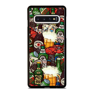 BEER BOTTLE CARTOON Samsung Galaxy S10 Case Cover BEER BOTTLE CARTOON Samsung Galaxy S10 Case Cover