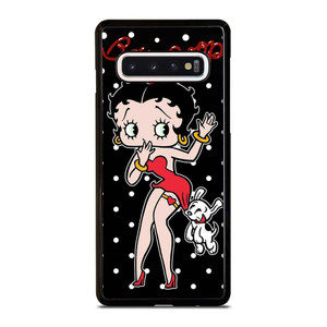 BETTY BOOP POLKA DOT CARTOON Samsung Galaxy S10 Case Cover BETTY BOOP POLKA DOT CARTOON Samsung Galaxy S10 Case Cover