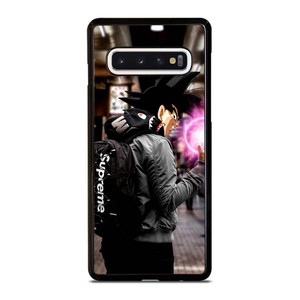 BLACK GOKU SUPREME Samsung Galaxy S10 Case Cover BLACK GOKU SUPREME Samsung Galaxy S10 Case Cover
