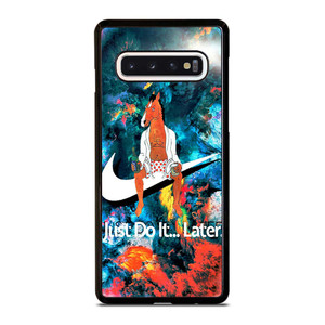 BOJACK HORSEMAN LAZY NIKE Samsung Galaxy S10 Case Cover BOJACK HORSEMAN LAZY NIKE Samsung Galaxy S10 Case Cover