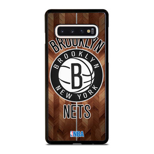 BROOKLYN NETS WOODEN LOGO Samsung Galaxy S10 Case Cover