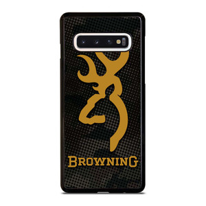 BROWNING ARMS CAMO CARBON Samsung Galaxy S10 Case Cover