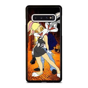 BUGS AND LOLA BUNNY LOONEY TUNES Samsung Galaxy S10 Case Cover BUGS AND LOLA BUNNY LOONEY TUNES Samsung Galaxy S10 Case Cover