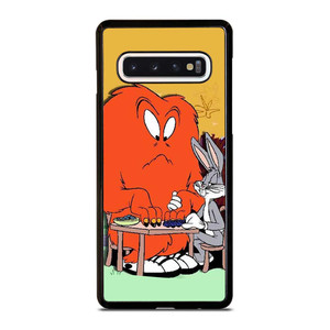 BUGS BUNNY AND GOSSAMER RED LOONEY TUNNES Samsung Galaxy S10 Case Cover BUGS BUNNY AND GOSSAMER RED LOONEY TUNNES Samsung Galaxy S10 Case Cover