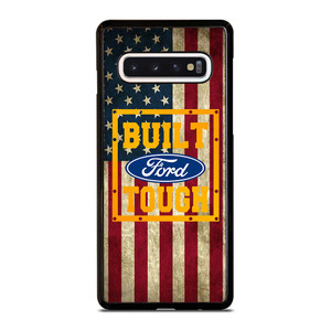 BUILT FORD TOUGH USA FLAG Samsung Galaxy S10 Case Cover BUILT FORD TOUGH USA FLAG Samsung Galaxy S10 Case Cover