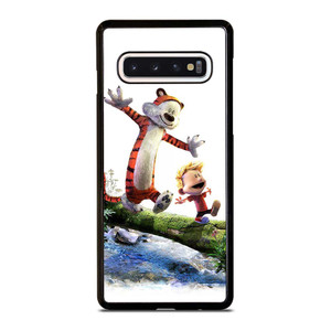 CALVIN AND HOBBES RIVER WOOD Samsung Galaxy S10 Case Cover CALVIN AND HOBBES RIVER WOOD Samsung Galaxy S10 Case Cover
