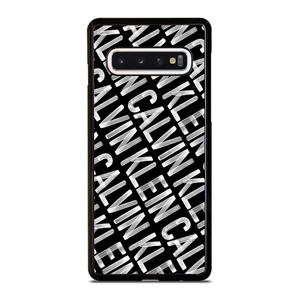 CALVIN KLEIN LOGO PATTERN Samsung Galaxy S10 Case Cover