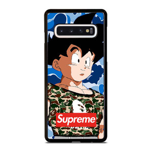 CAMO GOHAN BAPE SUPREME Samsung Galaxy S10 Case Cover CAMO GOHAN BAPE SUPREME Samsung Galaxy S10 Case Cover