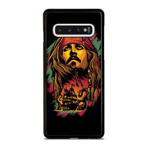 CAPTAIN JACK PIRATES OF THE CARIBBEAN ART Samsung Galaxy S10 Case Cover