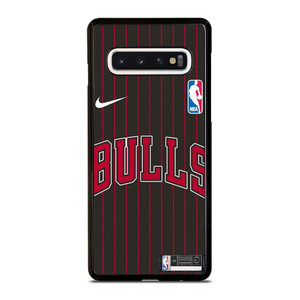 CHICAGO BULLS NIKE NBA STRIPE Samsung Galaxy S10 Case Cover CHICAGO BULLS NIKE NBA STRIPE Samsung Galaxy S10 Case Cover