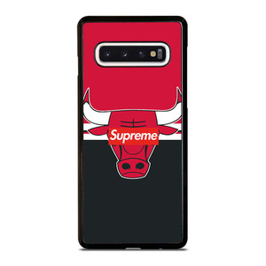 CHICAGO BULLS SUPREME LOGO Samsung Galaxy S10 Case Cover CHICAGO BULLS SUPREME LOGO Samsung Galaxy S10 Case Cover