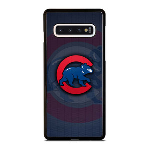 CHICAGO CUBS BEAR ICON Samsung Galaxy S10 Case Cover CHICAGO CUBS BEAR ICON Samsung Galaxy S10 Case Cover