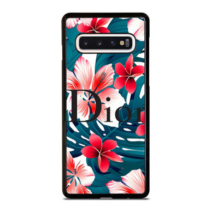 CHRISTIAN DIOR HIBISCUS FLOWER Samsung Galaxy S10 Case Cover CHRISTIAN DIOR HIBISCUS FLOWER Samsung Galaxy S10 Case Cover