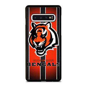 CINCINNATI BENGALS METAL SYMBOL Samsung Galaxy S10 Case Cover CINCINNATI BENGALS METAL SYMBOL Samsung Galaxy S10 Case Cover