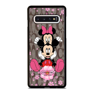 COACH MICKEY MINNIE Samsung Galaxy S10 Case Cover