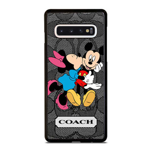 COACH MINNIE MICKEY MOUSE KISS Samsung Galaxy S10 Case Cover COACH MINNIE MICKEY MOUSE KISS Samsung Galaxy S10 Case Cover