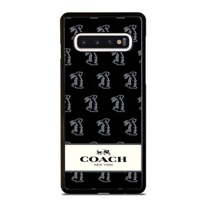 COACH NEW YORK BUNNY Samsung Galaxy S10 Case Cover COACH NEW YORK BUNNY Samsung Galaxy S10 Case Cover