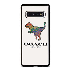 COACH NEW YORK DINOSAUR Samsung Galaxy S10 Case Cover COACH NEW YORK DINOSAUR Samsung Galaxy S10 Case Cover