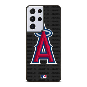 LOS ANGELES ANGELS BASEBALL BLACK Samsung Galaxy S21 Ultra Case Cover