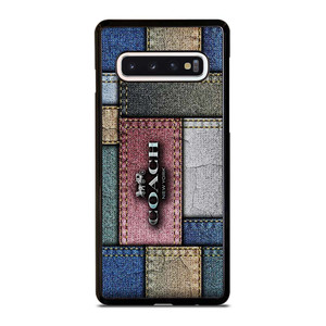 COACH NEW YORK LOGO JEANS Samsung Galaxy S10 Case Cover COACH NEW YORK LOGO JEANS Samsung Galaxy S10 Case Cover