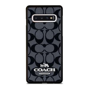 COACH NEW YORK PATTERN 2 Samsung Galaxy S10 Case Cover