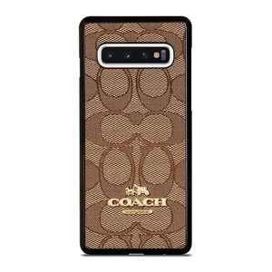COACH NEW YORK PATTERN Samsung Galaxy S10 Case Cover