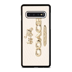 COACH PINK PATTERN MATE Samsung Galaxy S10 Case Cover COACH PINK PATTERN MATE Samsung Galaxy S10 Case Cover