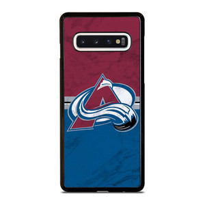 COLORADO AVALANCHE MARBEL Samsung Galaxy S10 Case Cover COLORADO AVALANCHE MARBEL Samsung Galaxy S10 Case Cover