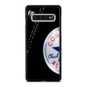 CONVERSE SNEAKERS BLACK Samsung Galaxy S10 Case Cover