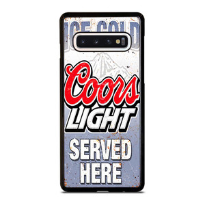 COORS LIGHT BEER ICE GOLD Samsung Galaxy S10 Case Cover COORS LIGHT BEER ICE GOLD Samsung Galaxy S10 Case Cover
