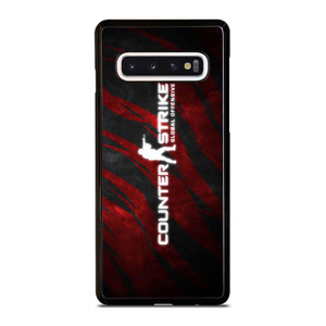 COUNTER STRIKE CSGO LOGO RED Samsung Galaxy S10 Case Cover