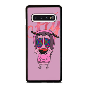 COURAGE THE COWARDLY DOG FLY Samsung Galaxy S10 Case Cover COURAGE THE COWARDLY DOG FLY Samsung Galaxy S10 Case Cover