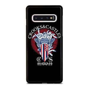 CROOKS AND CASTLES HAWAII LOGO Samsung Galaxy S10 Case Cover CROOKS AND CASTLES HAWAII LOGO Samsung Galaxy S10 Case Cover