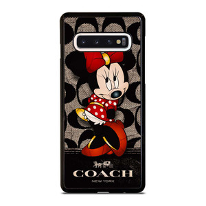 CUTE COACH MINNIE MOUSE Samsung Galaxy S10 Case Cover CUTE COACH MINNIE MOUSE Samsung Galaxy S10 Case Cover