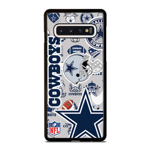 DALLAS COWBOYS NFL STICKER BOMB Samsung Galaxy S10 Case Cover DALLAS COWBOYS NFL STICKER BOMB Samsung Galaxy S10 Case Cover