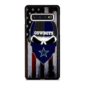 DALLAS COWBOYS SKULL LOGO Samsung Galaxy S10 Case Cover DALLAS COWBOYS SKULL LOGO Samsung Galaxy S10 Case Cover