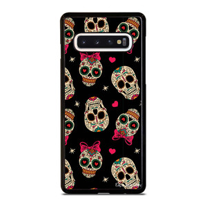 DAY OF THE DEAD CUTE PATTERN Samsung Galaxy S10 Case Cover DAY OF THE DEAD CUTE PATTERN Samsung Galaxy S10 Case Cover