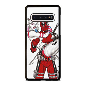 DEADPOOL HARLEY QUINN CARTOON Samsung Galaxy S10 Case Cover
