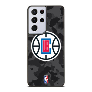 LOS ANGELES CLIPPERS BLACK CAMO Samsung Galaxy S21 Ultra Case Cover