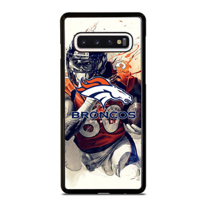 DENVER BRONCOS NFL LOGO Samsung Galaxy S10 Case Cover DENVER BRONCOS NFL LOGO Samsung Galaxy S10 Case Cover