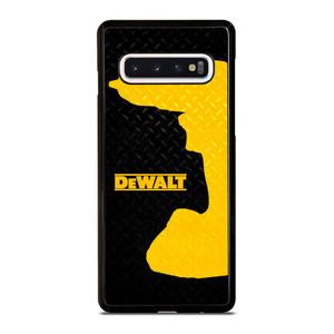 DEWALT TOOL LOGO PLATE Samsung Galaxy S10 Case Cover DEWALT TOOL LOGO PLATE Samsung Galaxy S10 Case Cover
