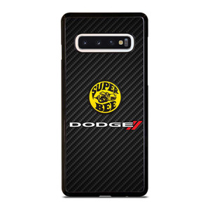 DODGE CHARGER SUPER BEE CARBON Samsung Galaxy S10 Case Cover