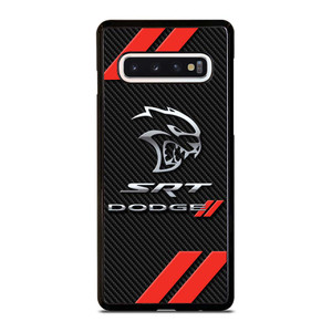 DODGE SRT CARBON LOGO Samsung Galaxy S10 Case Cover DODGE SRT CARBON LOGO Samsung Galaxy S10 Case Cover