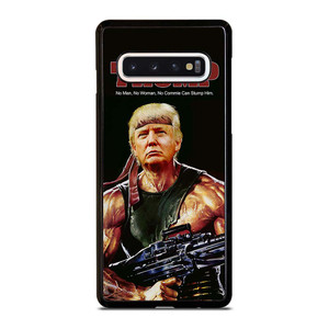DONALD TRUMP RAMBO Samsung Galaxy S10 Case Cover DONALD TRUMP RAMBO Samsung Galaxy S10 Case Cover